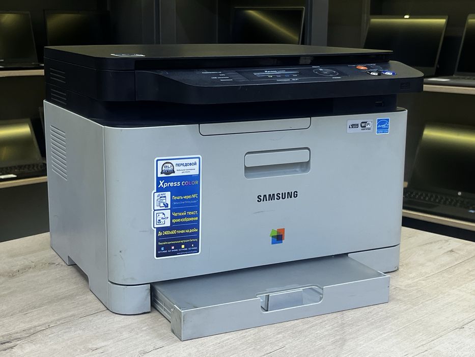 Лазерный цветной МФУ Samsung  Xpress C460W, А4