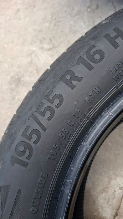 195/55r16 dot 2025 marca Continental EcoContact 6 preț 1100 lei setul