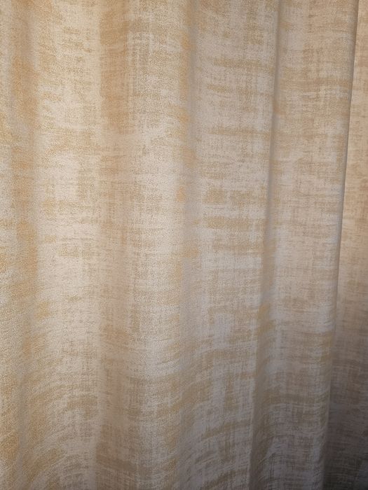 Set 2 buc draperii Mobexpert bej auriu