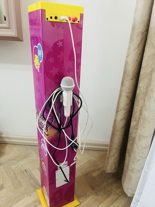 Sistem  boxa audio bluetooth karaoke cu microfon soy luna