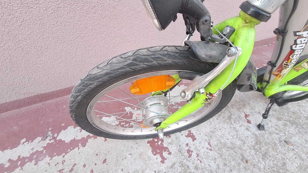 bicicleta PEGASUS pt copii 4-8 ani, roti de 16