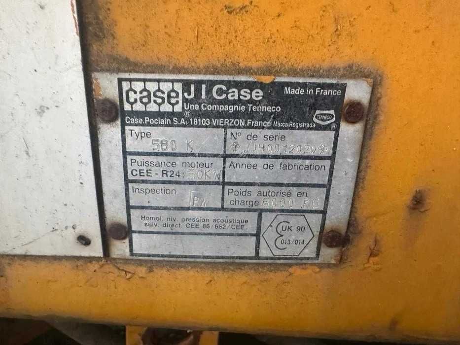 Piese buldoexcavator Case 580K