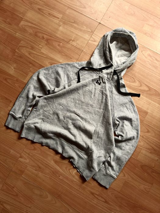 Hanorac hoodie bluza sweater center logo Under Armour grey cotton