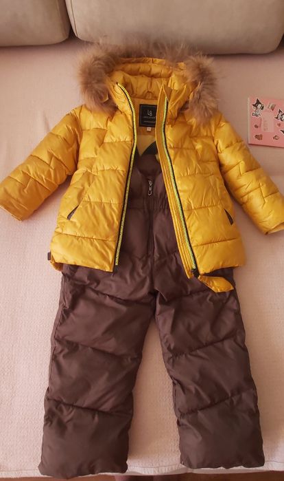 Зимний комбинезон на девочку 104-110