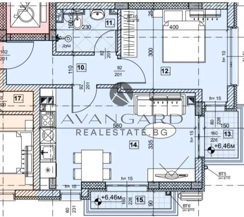 Продава се Двустаен апартамент в Пловдив, Кючук Париж - 69 кв.м за 1312 €/кв.м - Снимка #9