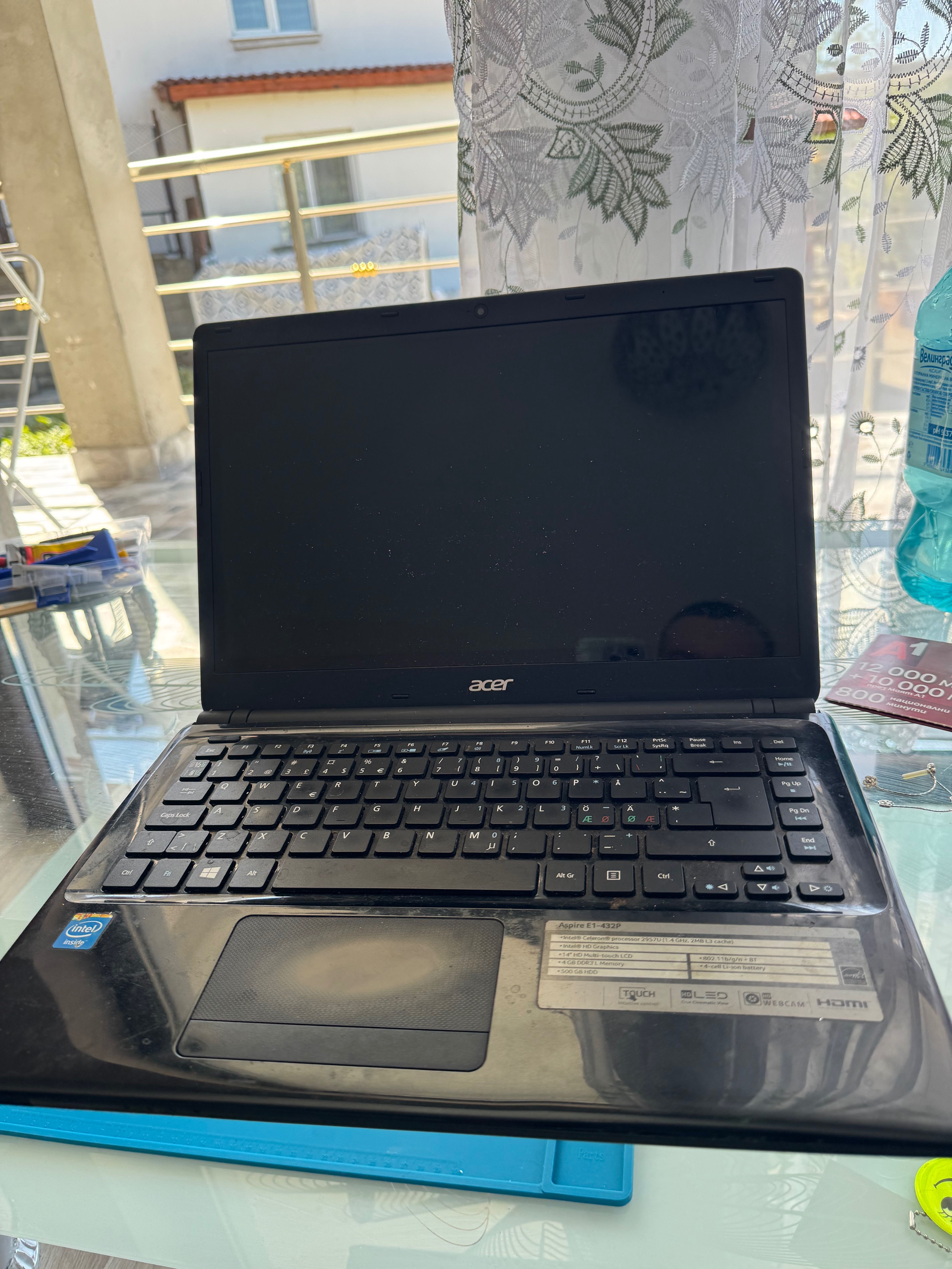 Продавам Лаптоп Acer