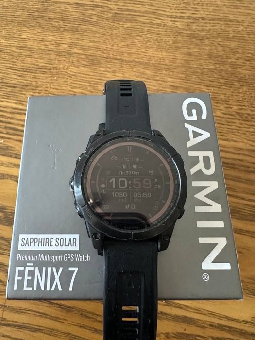 Garmin Fenix 7 Sapphire Solar