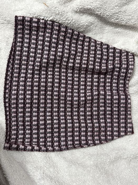 юбка карандаш в клетку