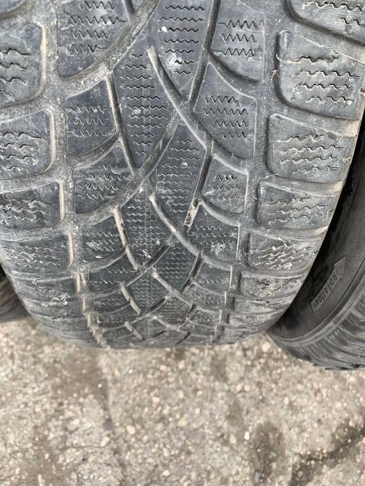 4 бр Зимни Гуми Dunlop 245/50 R18 DOT 2510 грайфер 4мм ном 13