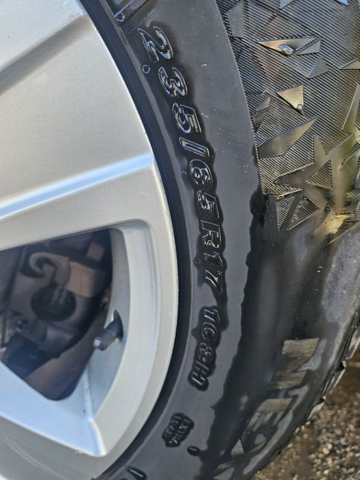 Джанти със зимни гуми за Мерцедес МЛ W164