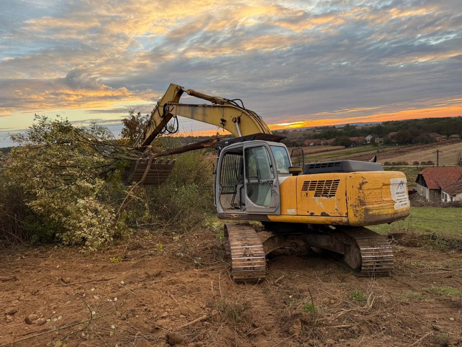 Prestari servicii de santier/ terasamente/ excavari/ nivelari teren