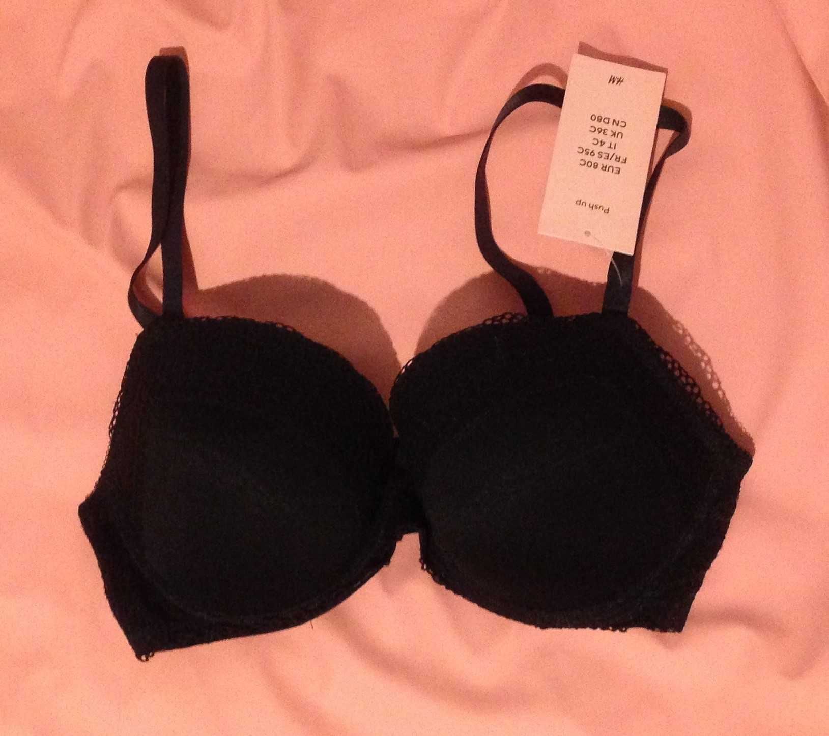 Сутиени H&M – чисто нови с етикет! 80C и 75D черно
