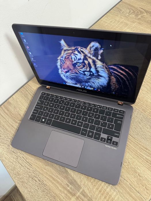 Asus Zenbook 4k Touchscreen X360 NVme 2TB Tableta 2in1 i7-7500 are 1KG