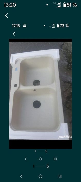 Dulap cu oglinda pentru baie ,montare suspendat ,chiuveta cu doua cuve