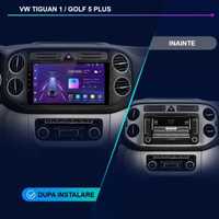 Navigatie dedicata android Volkswagen Tiguan 1, Golf 5 plus CarPlay