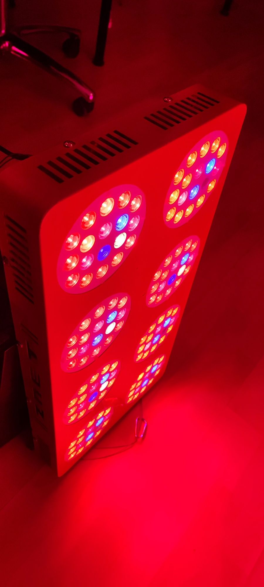 Lampa LED Znet8 pentru plante, 450W, cu spectru complet, de atarnat de