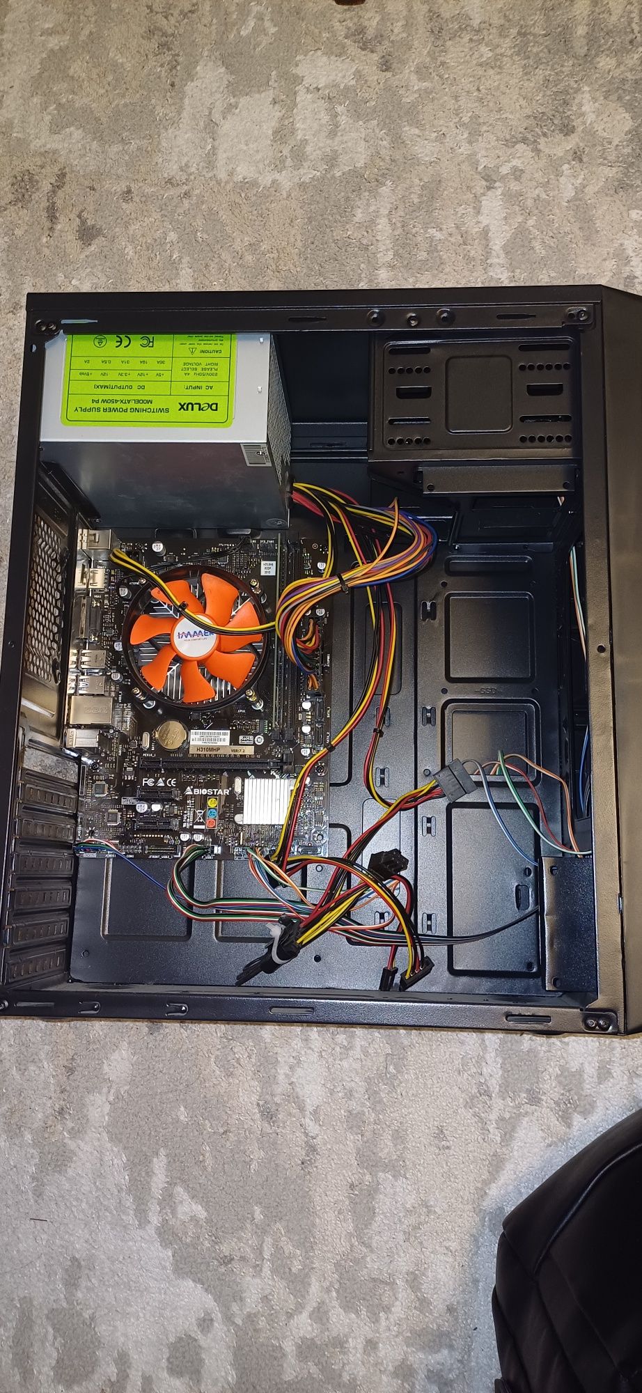 H310 biostar g4900 ddr4 4gb  материнская плата