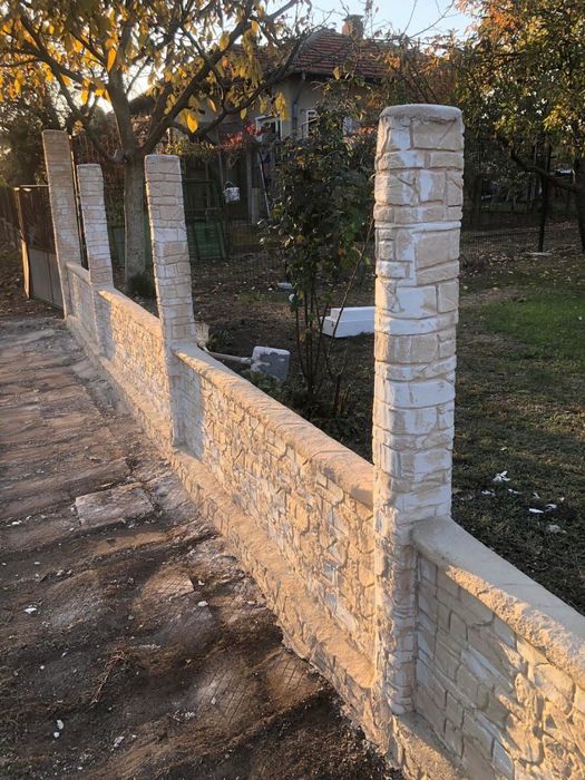 Декоративни обмазки от щампован бетон