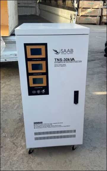 SAAB латорный стабилизатор/stablizator/  от 30KW ДО 300 KW 3 ФАЗА
