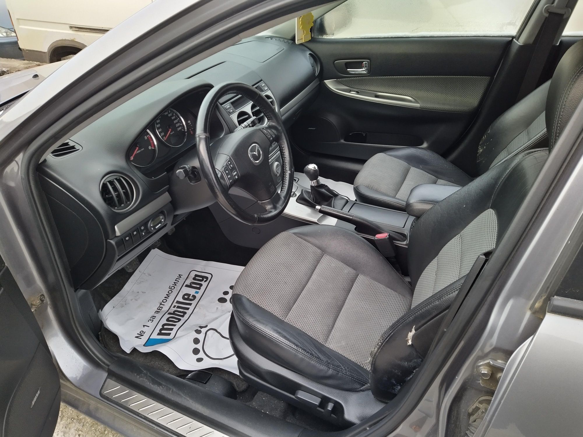 Продавам на части MAZDA 6 2.0 DI 136 к.с.