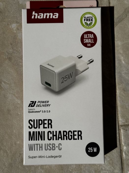 Зарядно за iPhone с кабел и адаптер -  USB-C