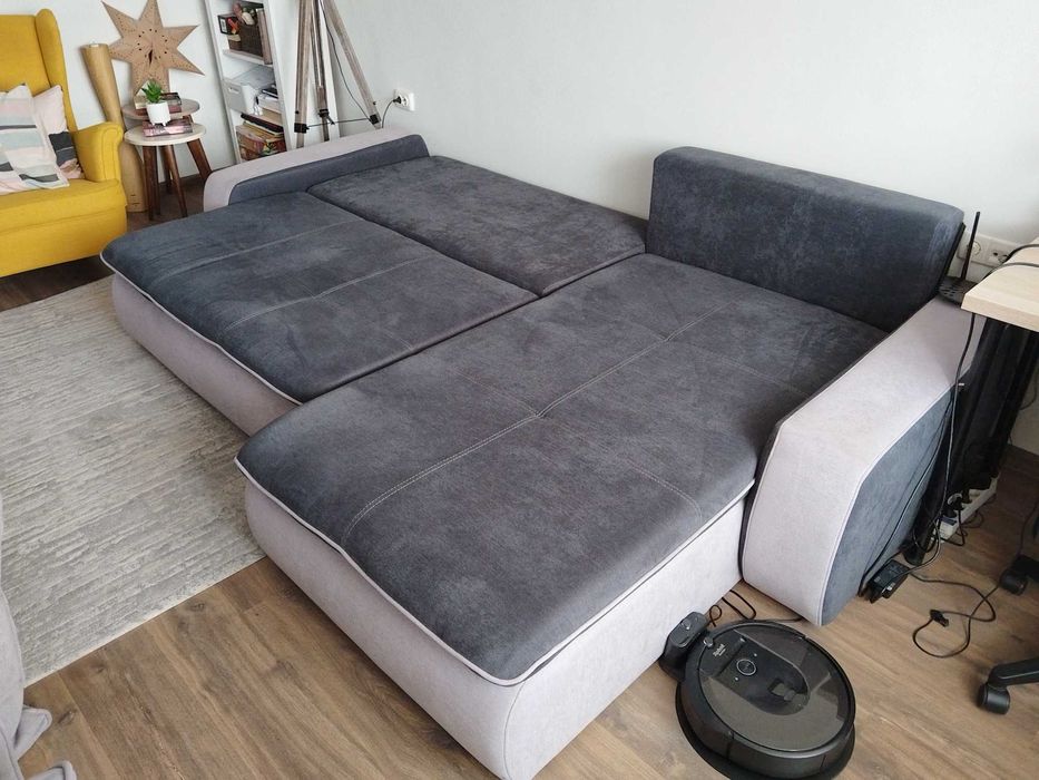 Десен Ъглов Диван с функция сън