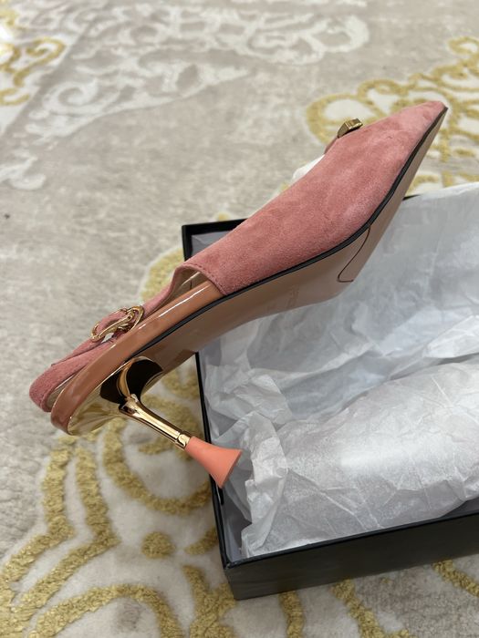 Туфли на коблуке замшь