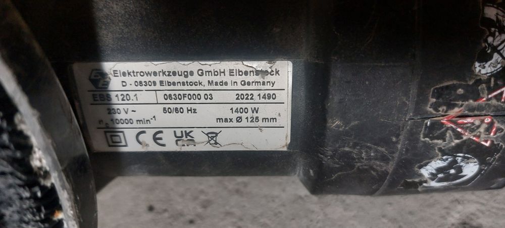 Slefuitor de beton Eibenstock