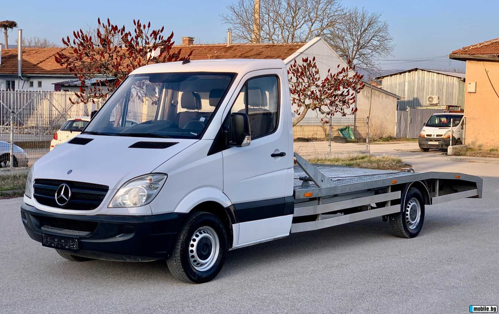 Mercedes Sprinter 5.10м*СПЕЦИАЛЕН*въздушни възглавници*лебедка*311