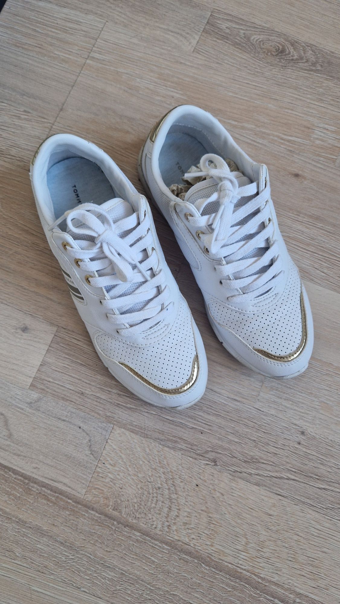 Adidasi Tommny Hilfiger, piele, 38