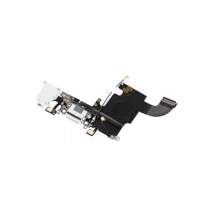 Banda cu Conector Incarcare - Audio - Microfon Apple iPhone 6s  Alb
