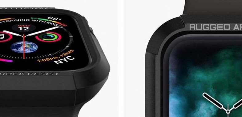 Кейс удароустойчив за Apple watch series 7 45 mm 6 44mm SE 44mm 5 44mm