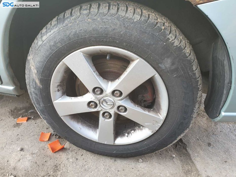 Set 4 Jante Roti Aliaj cu Anvelope Cauciucuri Iarna DOT 2021 195 65 15 R16 Mazda CX7 2007 - 2012 [C3458]