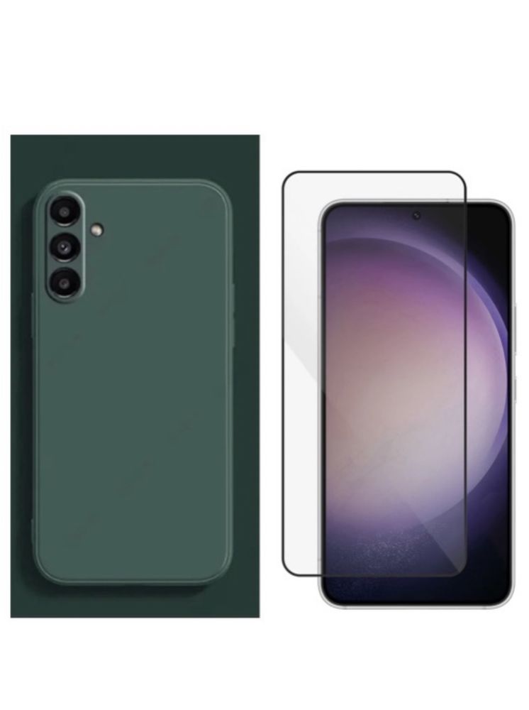 Samsung S22/S23/S24/S25 Plus Husa Safe Impact + Folie Sticla Silicon