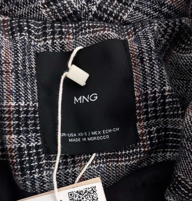 Ново дамско карирано палто MANGO - Committed