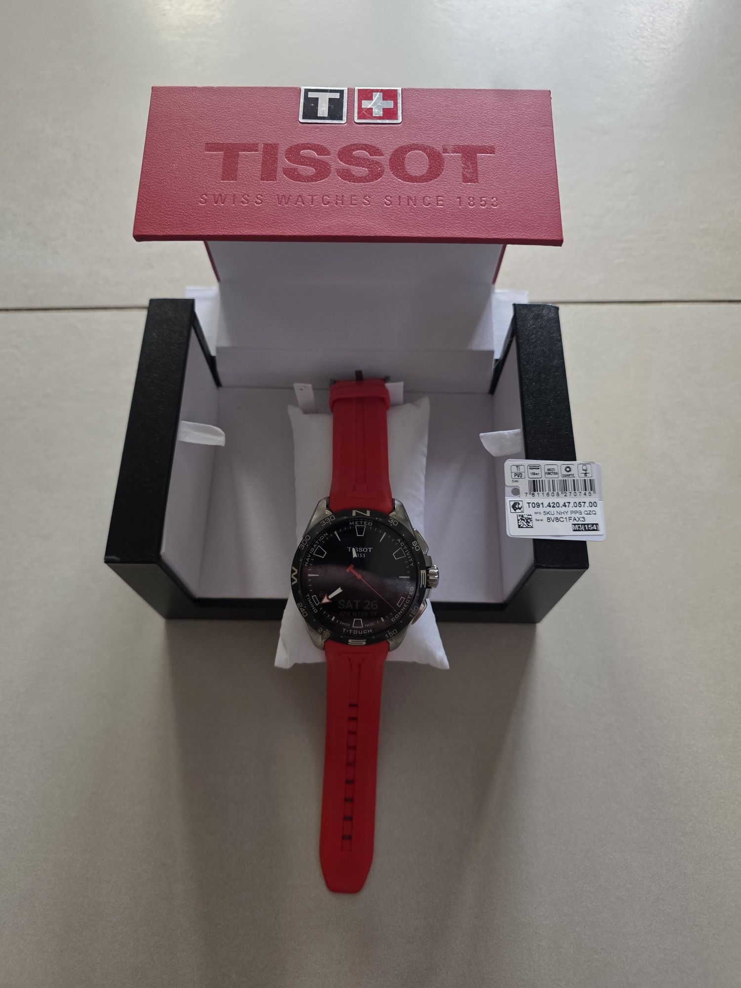 Vând ceas Tissot T-Touch Connect Solar