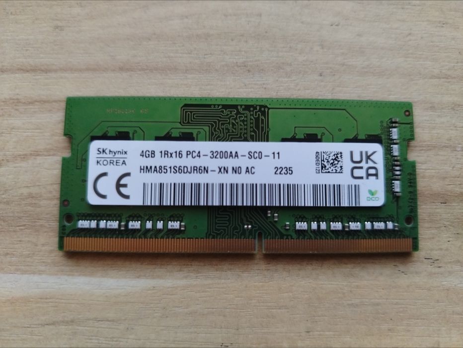 ОЗУ SK hynix 4GB DDR4 3200 MHz (SO-DIMM)