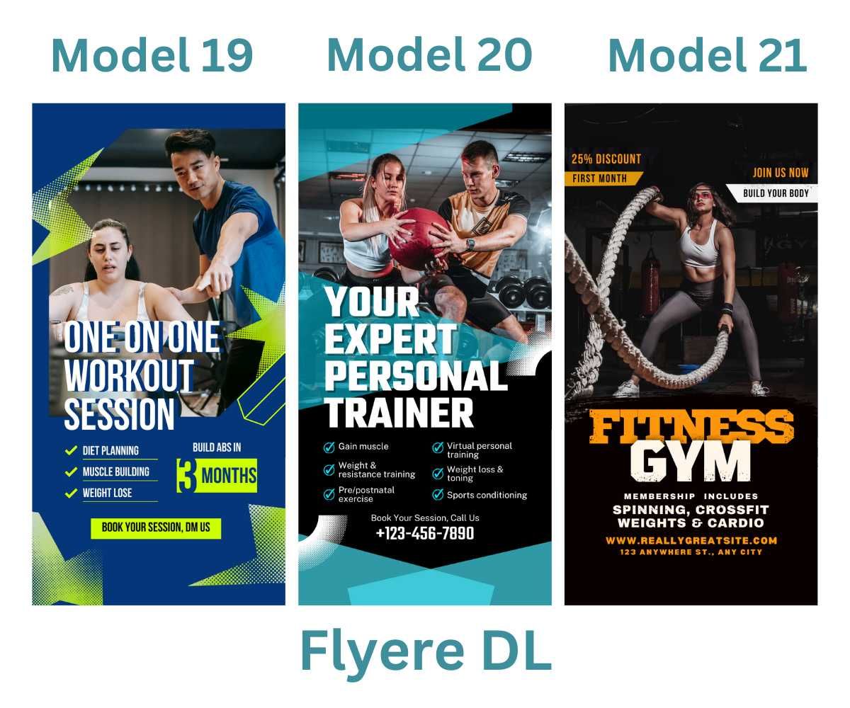 Flyer Model Fitness Sport Gym