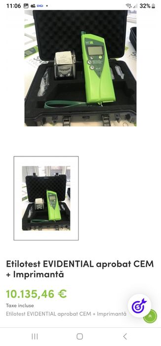 SAF'IR EVOLUTION Etilotest profesional