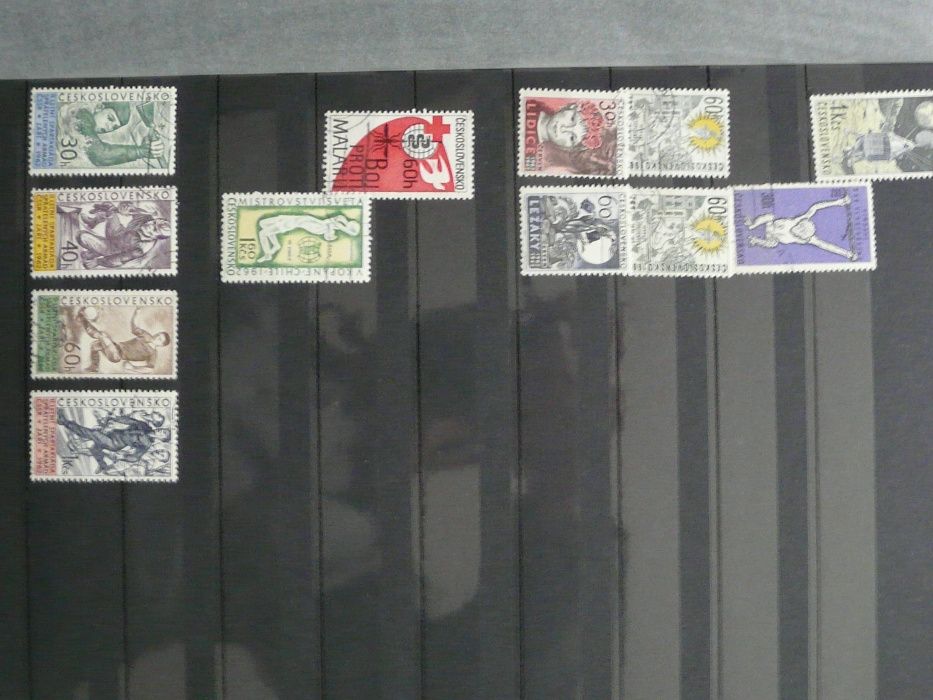 Cehoslovacia 1650 timbre stampilate emise intre anii 1919-1989