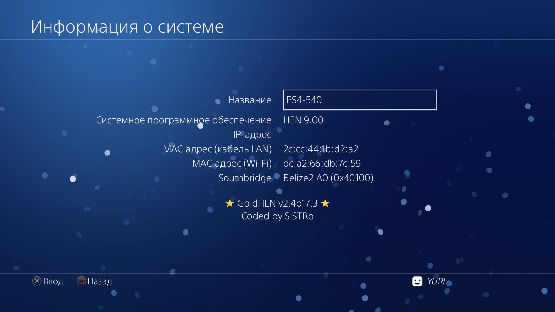 Playstation 4 Pro прошитая