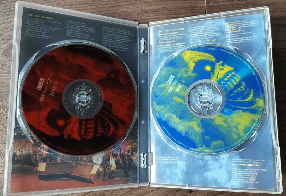 Lot DVD-uri Megadeth, Iced Earth, Judas Priest, Iron Maiden