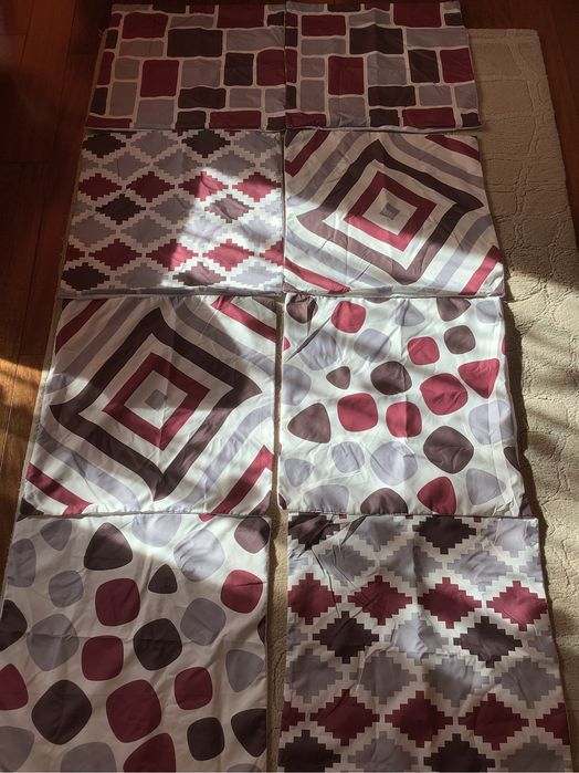 8 buc Fete de perna decor 50 x 50 cm - noi