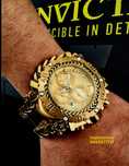 часовник INVICTA Gladiator Gold 60 mm, Инвикта нов