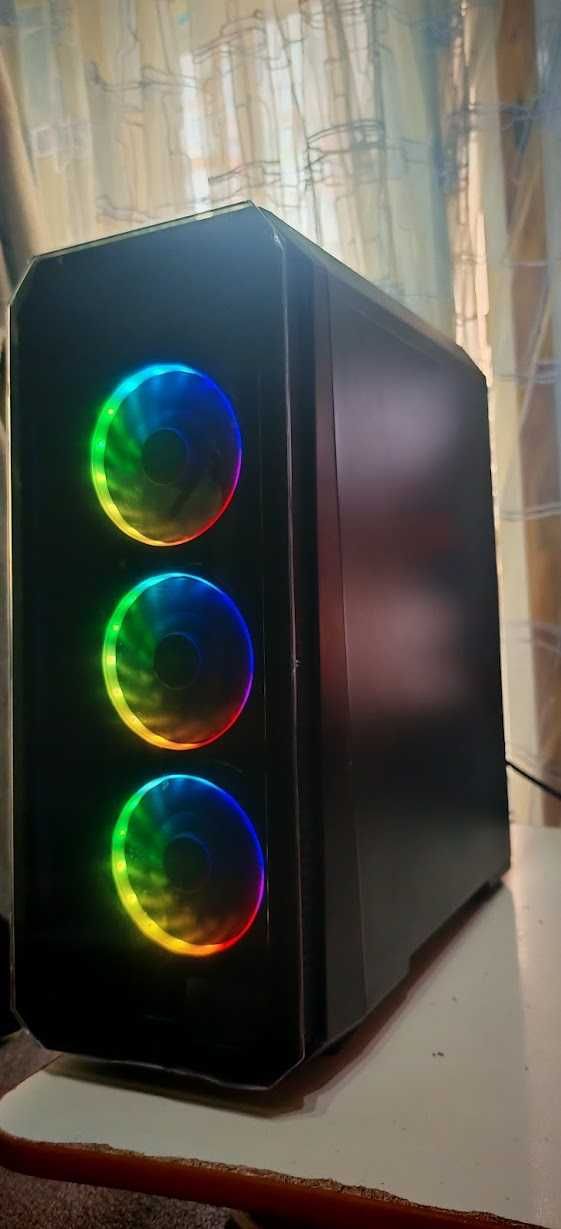 Геймърско PC Ryzen 5 5600/16Gb/512GB SSD+1Tb HDD/Aorus 1080TI 11G/Гарц