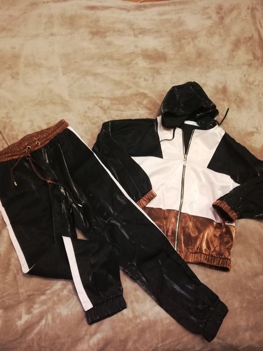 Trening dama negru cu maro