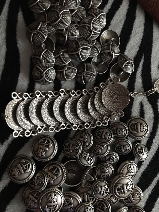 Nasturi argintii colecție și brățara argintie in Iași