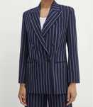 Vand sacou nou bluemarin cu dungi albe Max&Co