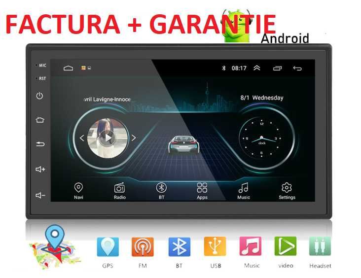 OFERTA Navigatie Android 2DIN Universala 7 Inch VW BMW Dacia Audi Ford