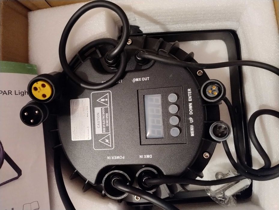 DMX 18 x 18W Водоустойчиви LED Par светлини RGBW IP67 7500lm